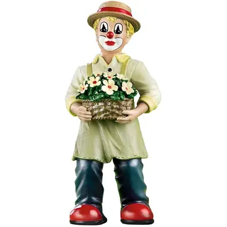 Gildeclown Blumenkorb - Valentinstag Blumen Geschenk für Frauen - Glücksbringer - in Geschenkkarton H 14 cm