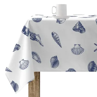 Belum Tischdecke, schmutzabweisend, Größe 100 x 80 cm, extraweich, Mehrfarbig, gewebt, 100% Bio-Baumwolle, Modell T04
