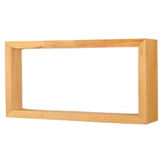 Fensterwandleuchte 35W LED 3000K aus Metall und Holz mit Eichenfinish - Modernes und elegantes Design für die Innenbeleuchtung, 60,5 cm