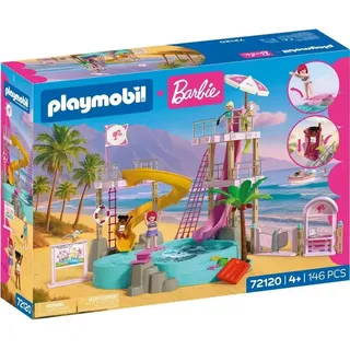 Playmobil Konstruktions-Spielset PLAYMOBIL x Barbie Wasserpark 72120