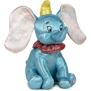 Disney Dumbo Glitzernder 100th Teddy Blau Blau One Size - Blau