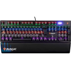 Konix Magic The Gathering Kabelgebundene mechanische Gaming-Tastatur AZERTY - Anti-Ghosting - 20 Lichteffekte - 1,7 m Kabel