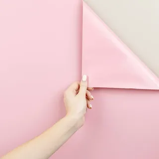 MARAPON® Klebefolie für Möbel in Rosa [44.5x200 cm] Möbelfolie - Unicolor selbstklebende Folie in Matt für Küche, Wohnzimmer, Kinderzimmer und alle glatten Oberflächen - ohne Weichmacher