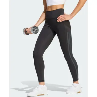 adidas Optime Workout 3-Stripes 7/8 Leggings Schwarz S