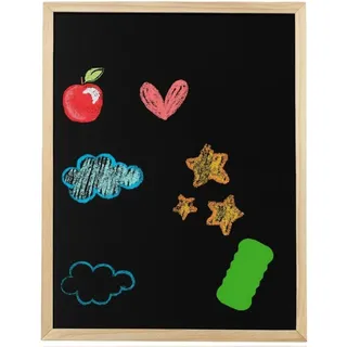 PARENCE - Kreidetafel mit Reinigungsschwamm – kompatibel mit jeder Art von Kreide – abwischbare Tafel – vielseitig – 20 x 16 cm – Kinderzimmer, Restaurant, Geschäft, Menü