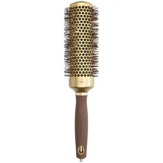 Olivia Garden Expert Blowout Shine Wavy Bristle 45 mm - Gold & Brown