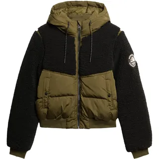 Superdry Everest Hybrid-Bomberjacke Grün S