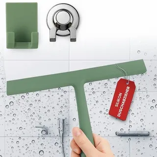 Silikon Dusche Badewanne Fenster Reinigungsbürste mit Halter