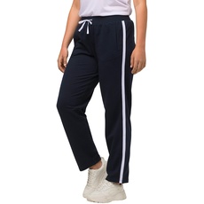 Ulla Popken Damen Jogginghose Hose, Marine, 54/56