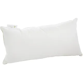 Badenia Trendline Eco 3-Kammer Kopfkissen mit Federn & Daunen 40 x 80 cm, weiß, Öko-Tex Zertifiziert, produziert nach deutschem Qualitätsstandard