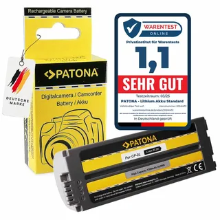 PATONA CP-2L Akku 1300mAh Ersatzakku NB-CP2L NB-CP1L CP-1L kompatibel mit Canon CP-200 CP-300 CP-400 CP-500 CP-600 CP-710 Photo Printer CP-750 CP-910 Selphy CP-1000 CP-1200 CP-1300 CP-1500 Fotodrucker