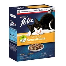 1kg Farmhouse Sensations Felix Hrană uscată pisici - pasăre