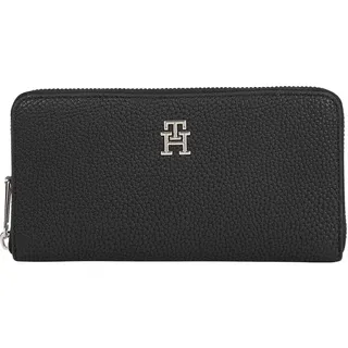 Tommy Hilfiger Emblem Large Geldbörse Damen schwarz