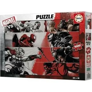 Puzzle, EDUCA Marvel VS, 1000 Teile, 68 x 48 cm, Ab 10 Jahren