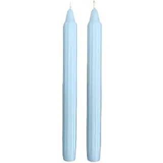 Cereria Di Giorgio Doriche Stabkerze 25 cm blau
