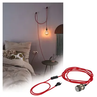 Paulmann Eldar 1-flg. E27 30 cm rund rot