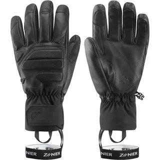 Zanier REVOLUTION.STX Skihandschuhe Schwarz 8,5