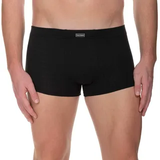 Bruno Banani Hipshort Check Line 2.0 Gr. S - Karomuster Schwarz - Elastische Herren Boxershorts Eng Anliegend - Mikrofaser Unterhose - Ideale Passform