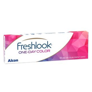 Alcon FreshLook One-Day, Tageslinsen-azurblau-- 0,50