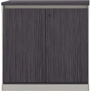 Anrichte Sideboard Buffet Kredenz Vitrinenschrank Büroschrank Schrank Kommode - Grau