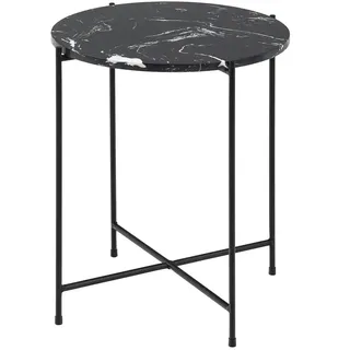 Actona »Avila« Ecktisch, Ø42 cm schwarz - Schwarz