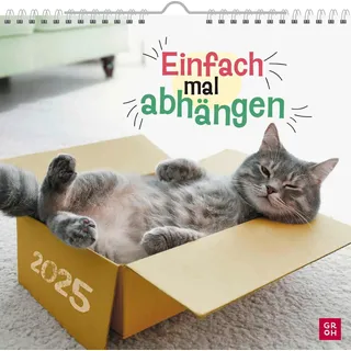 Groh Wandkalender 2025: Einfach mal abhängen