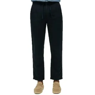 Superdry Merchant Linen Hosen - Eclipse Navy - 2XL