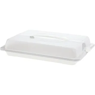 Rotho Kuchentransportbox rechteckig Weiß