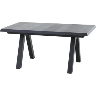 Siena Garden Gartentisch ausziehbar Keramik Wood Grey 90 cm x 160 cm