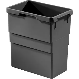 HAILO Inneneimer 30 l Dunkelgrau