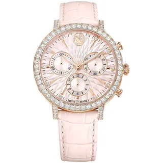 Swarovski Matrix Tennis Chrono Leder 1,4 cm 36 mm SW1001