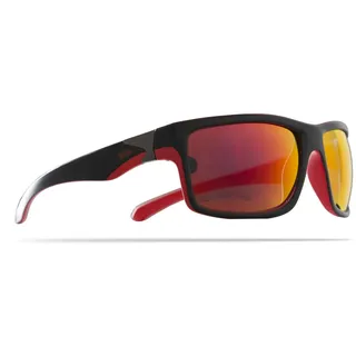Trespass Drop Sonnenbrille, Black/Red, One Size
