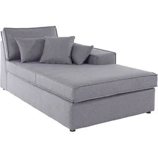 OTTO home Ottomane »Florid« einzeln stellbar oder als Teil eines Modulsofas, auch in Cord, grau