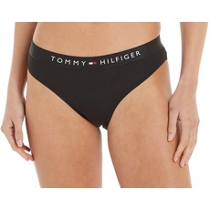 Tommy Hilfiger Damen (Ext Sizes) Uw0uw04145 Bikini Hose, Schwarz (Black), XL EU
