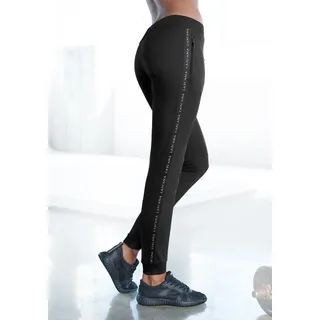 LASCANA ACTIVE Jogginghose mit Reißverschlusstaschen, schwarz
