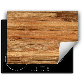 DarHaus Herdabdeckplatte Küche Glaskeramikkochfeld, Holz, 70x52 cm | Einteilig, Anti Rutsch Matte, Aufrollbar