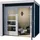 Design 262 2,09 x 2,05 m Grau