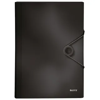 Leitz 45791095 Solid Projektmappe PP A4, schwarz