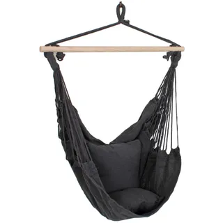 Garden Pleasure Hängesessel Tobago ca. 90x120 cm Anthrazit