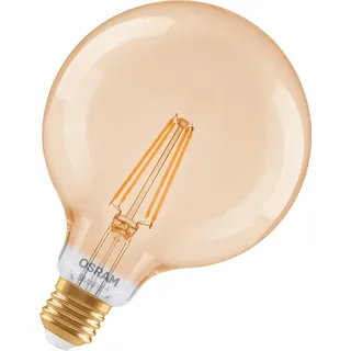 Osram Smart+ LED Globelampe Filament dimmbar G125 E27/6W(53W) gold 680 lm 2400 K warmweiß Matter