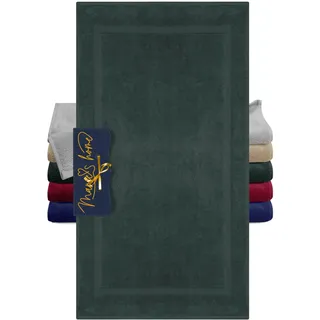 Marie ́s Home Badvorleger - Teppich für große Bäder, Flur und mehr 1612.2351, 60 x 110 cm, anthrazit