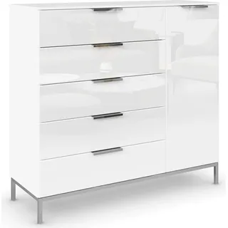 Rauch Kombikommode 120 x 111 x 42 cm Weiß