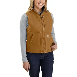 CARHARTT Sherpa Lined Mock Neck VEST 104224