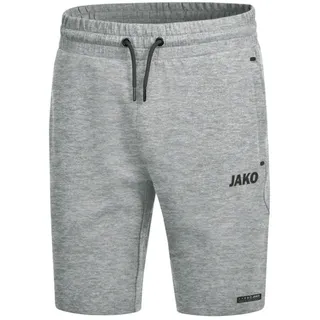 Jako Premium Basics Sport-Shorts Hellgrau-Meliert S