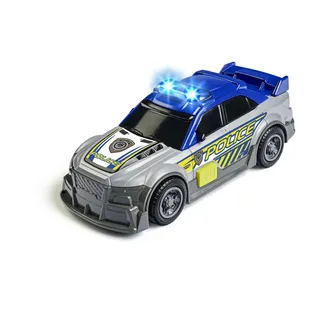 DICKIE Toys – Polizeiauto – Polizeiwagen als Spielzeugauto, mit Freilauf, Licht- und Soundeffekten, für Kinder ab 3 Jahren