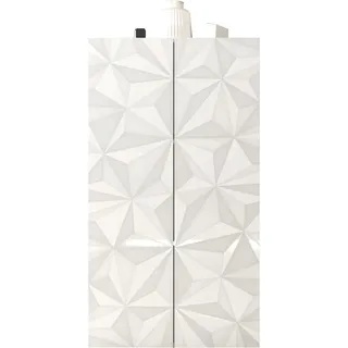 INOSIGN Aktenschrank »Prisma, Breite 63 cm, Höhe 114 cm, 2 Türen (2 Einlegeböden)«, Büroschrank, Mehrzweckschrank, Front mit Siebdruck