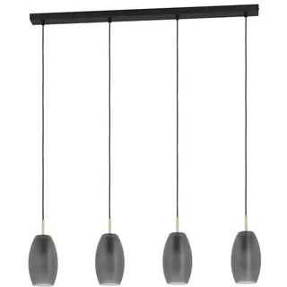 EGLO Batista schwarz, messing-gebürstet