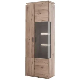 MCA Furniture Kombi-Vitrine Modena 75 x 38 x 209 mehrfarbig