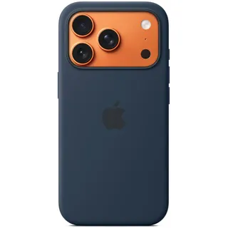 iPhone 17 Pro Silikon Case mit MagSafe Mitternacht
