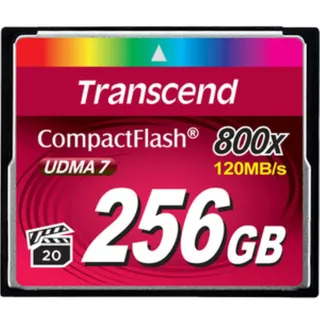 Transcend Premium 800x CF-Karte 256 GB),